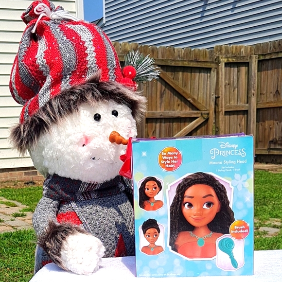 Disney Princess Moana Styling Head And Hair Brush Set - Picture 6 of 8